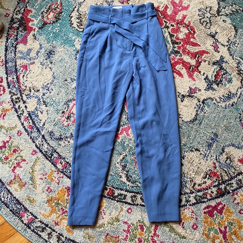 High Waist Paperbag Pants